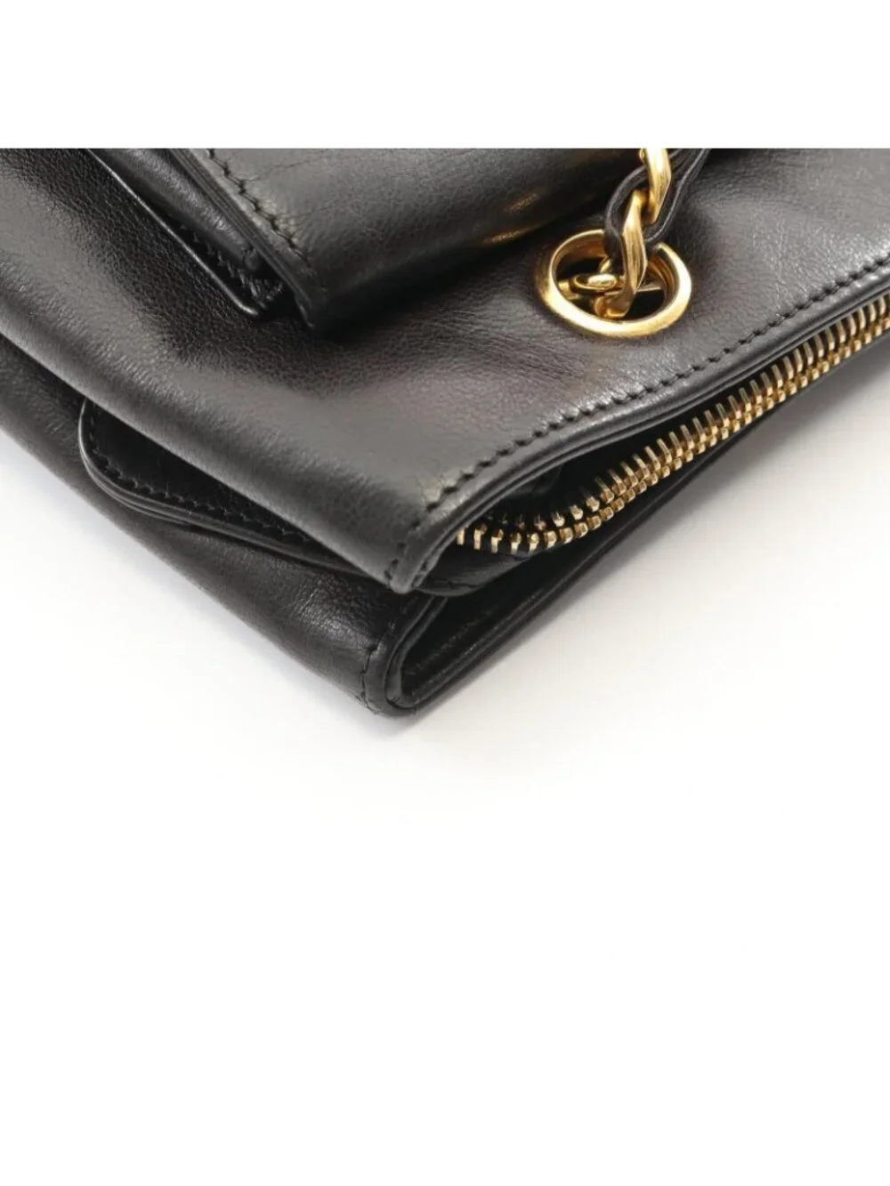 Chanel Tote CC Logo Black Lambskin Shoulder